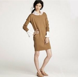 J Crew Merino Wool Dolman Sleeve  Sweater Dress